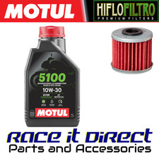 Oil and Filter for Honda C125 A Super Cub 2022-2023 MOTUL 5100 & Hiflo
