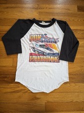 Don Prudhomme The Snake Drag Racing 80s Vintage 10-12 13x20 Raglan T Shirt