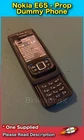 Nokia E65 - Dummy Phone - No Working Components - Prop Display Model