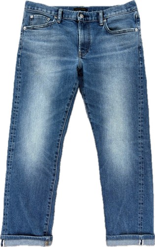 Uniqlo Red Line Kaihara Selvedge Denim Jeans Men's 34x27 Slim Straight Low Rise
