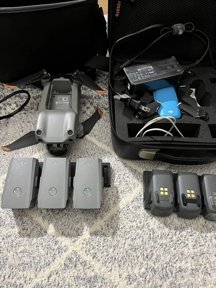 Dji Air 2s Fly More Combo + Spark Set Drone Kit Camera Drone Aerial Photography - Image 2 of 4