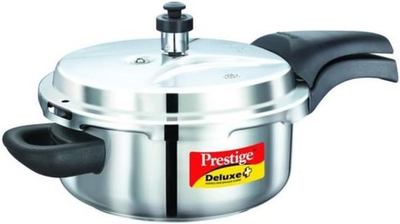 #ad 3 Liter Silver Pressure Cooker W Sturdy Handle amp; Compatible W Induction $82.06