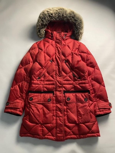 Women Barbour Parka Coral 36 / S / 44