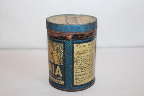 BANANIA advertising box, lithographed sheet metal, height 10 cm - Picture 3 of 7