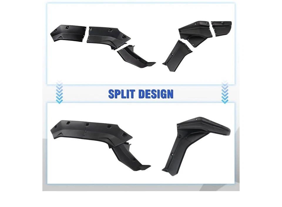 Guardabarros acampanado guardabarros extendido XXL 99994-1324 para Teryx KRX 1000 2020-2025 Foto 2 de 4