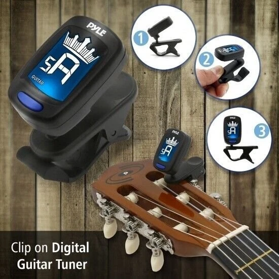 Pyle Junior 30’’ 6-String Classic Guitar w/ Digital Tuner & Accessories PGACLS30 - Image 2 of 4