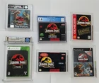 JURASSIC PARK SNES PS2 SEALED GRADED GAMES LOT WATA CGC AFA VGA UV ACRYLIC .99