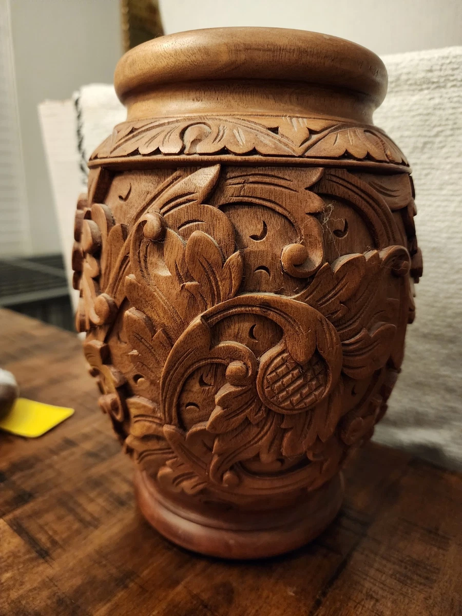 木制圆筒式花瓶| eBay