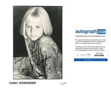 Carly Schroeder "Lizzie McGuire" AUTOGRAPH Signed Autographed 8x10 Photo B ACOA