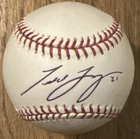 TODD FRAZIER HAND SIGNED AUTOGRAPH BASEBALL CINCINNATI REDS METS