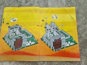 Lego Building Instructions 6081 Legoland Castle King's Mountain Fortress