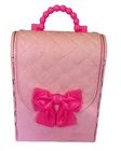 1998 VINTAGE Barbie Bed & Bath Playset House  Fold Up Pink Case Purse Doll Set