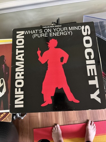 Information Society – What's On Your Mind (Pure Energy) Vinyl 12" Single- 1988