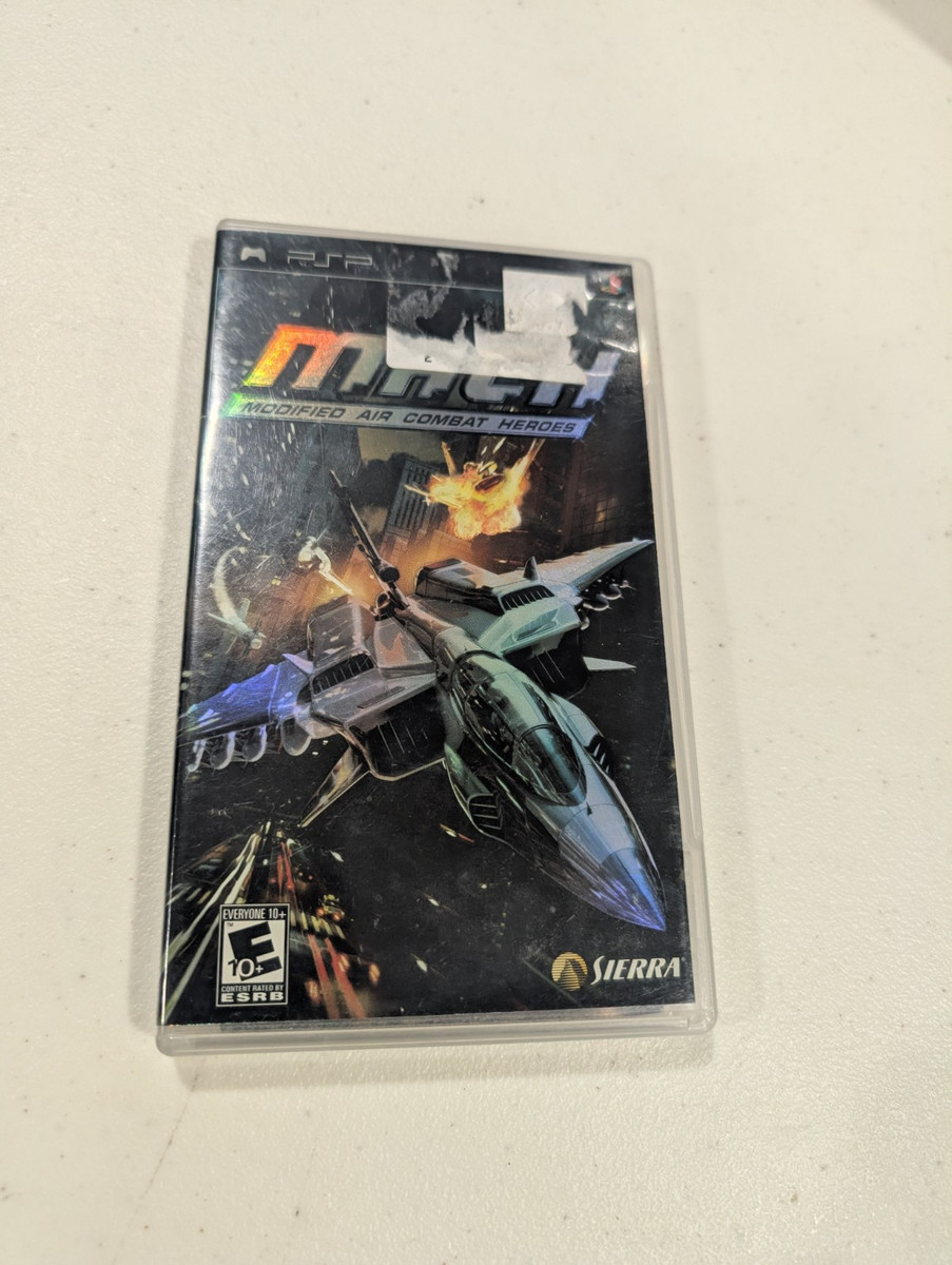 MACH M.A.C.H. Modified Air Combat Heroes (Sony PSP, 2007 MACH M.A.C.H. Modified Air Combat Heroes (Sony PSP, 2007
