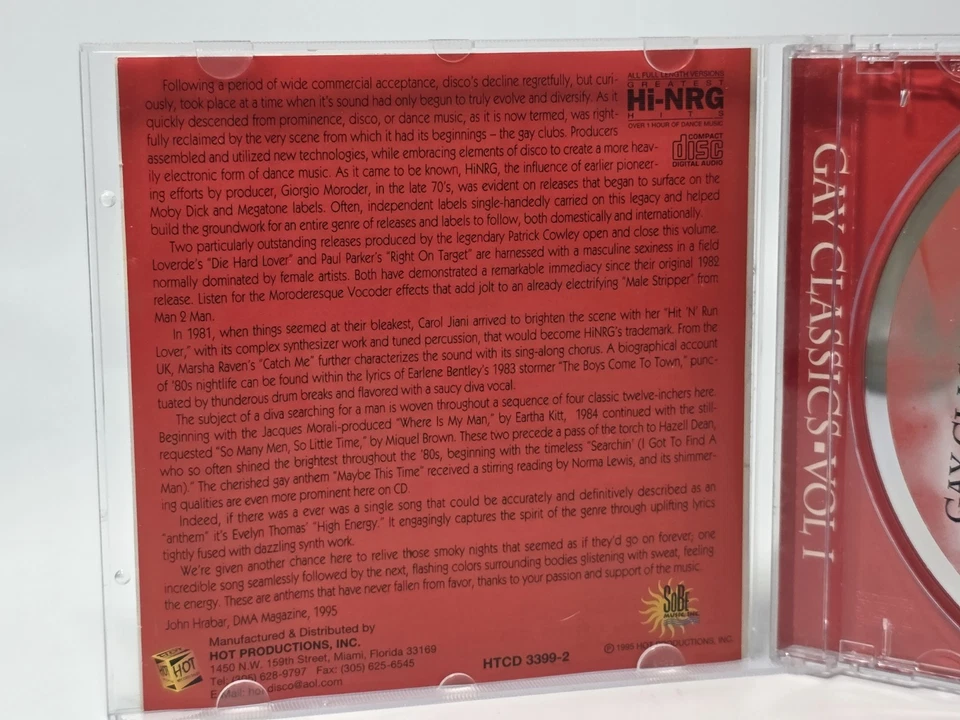 Ridin’ the Rainbow CD Gay Classics Vol 1 Evelyn Thomas Eartha Kitt Hazell Dean - Image 4 of 4