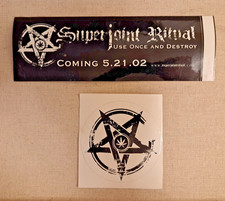 RARE Superjoint Ritual Album Sticker Set* Pantera Down Eyehategod Hank III CoC