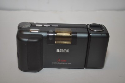 Vintage Ricoh RDC-4300 1.3MP Twistable Digital Camera Grey Tested