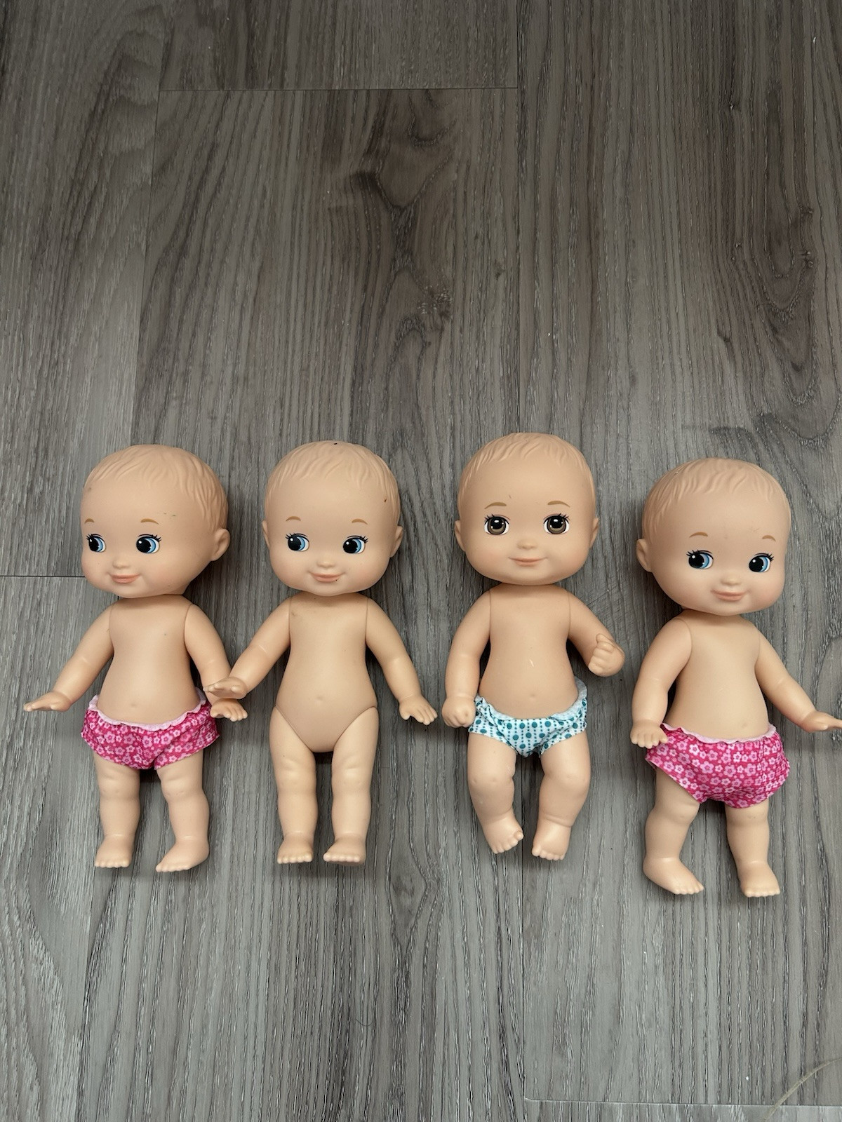 Mattel Mattel Little Mommy Mini Baby Doll Lot Of 4 NO ACCESS
