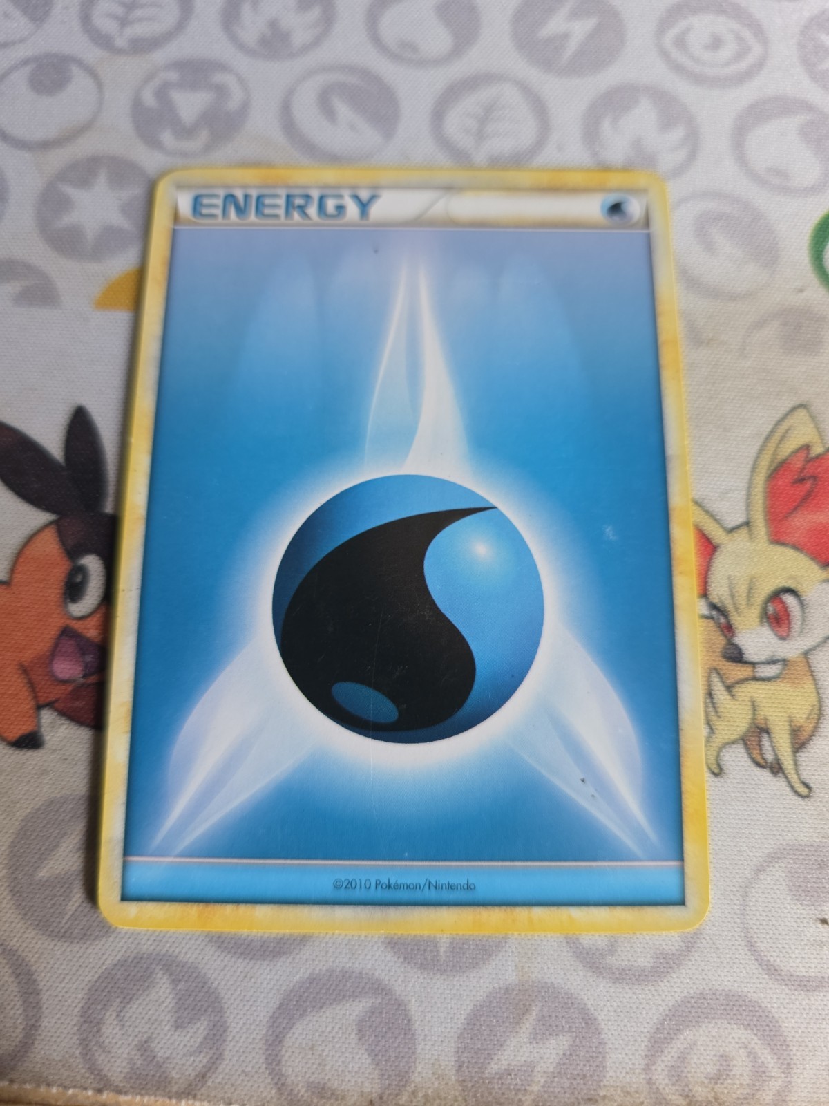 Water Energy (2010 Unnumbered HGSS Style Non-Holo) Pokemon LP