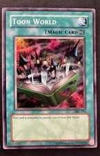 Yu-Gi-Oh TCG Toon World Unlimited Super Rare MRL-076 NM