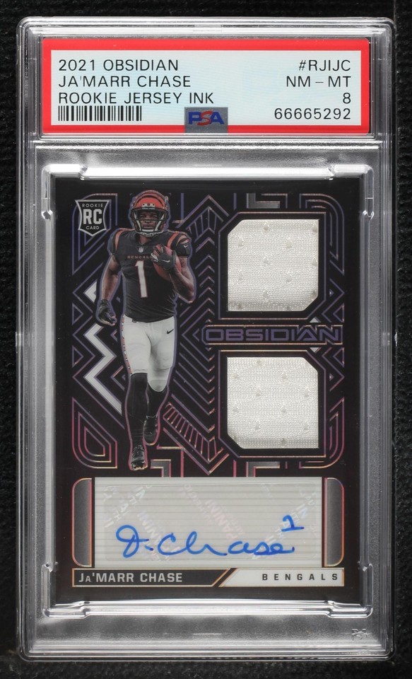 2021 Panini Obsidian Ja'Marr Chase #RJI-JC for sale | eBay