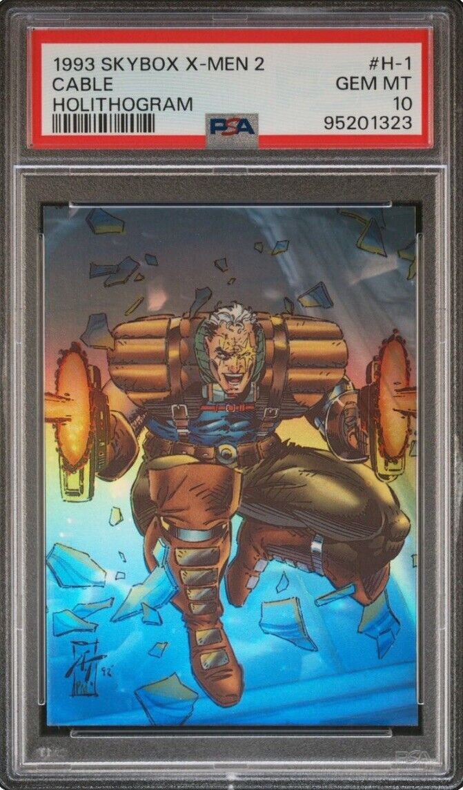 1993 SkyBox Marvel X-Men: Series 2 Holithogram Cable #H-1 1993 SkyBox Marvel X-Men: Series 2 Holithogram Cable #H-1