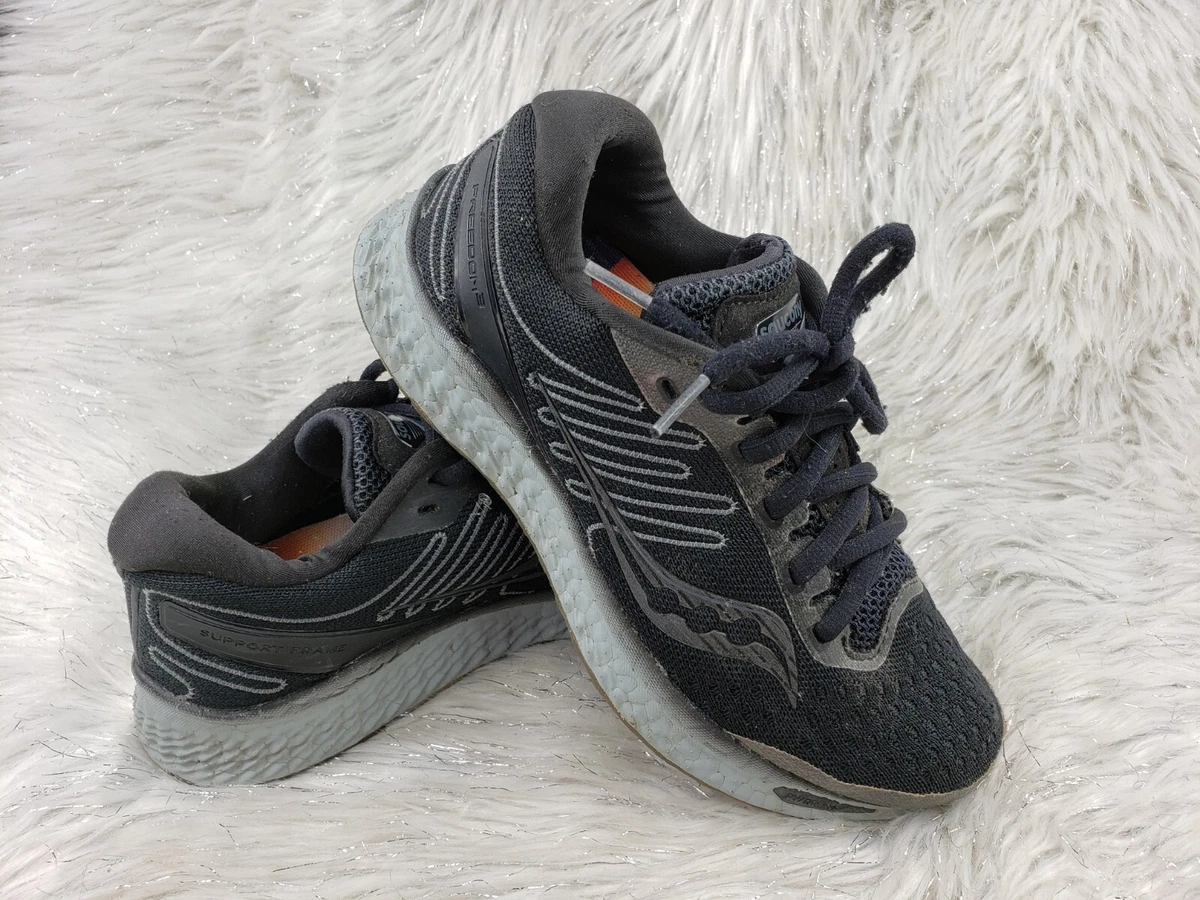 SAUCONY Freedom 3 Black Running Shoes Womens Size US 7 EU 38