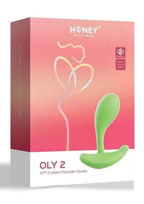 Oly 2 Pressure Sensing App Enabled Wearable Rechargeable Silicone Clit and G-Spo