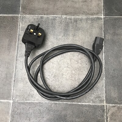 Stromanschlüsse Stromkabel schwarz SCP nicht Erde Schuko zu UK Konverter Stecker
