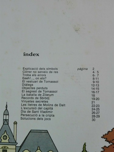 TINTIN – ‘’LLIBRE DE JOCS’’- HERGÉ. BOOK CATALAN EDITION. - Bild 5 von 8