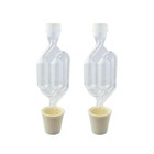 Twin Bubble Airlock Carboy Bung Pack for Home Wine Making Supplies Universal