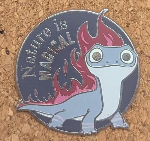 Disney Pin Bruni the Fire Spirit Nature is Magical Frozen 2019 - Picture 1 of 2