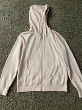 New Women  s Light Pink Nike Zip Up Jacket Size Medium