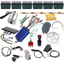 72V 3000W Brushless Motor Pedal Kit for 4 Wheeler Tricyle Go Kart ATV Quad Buggy