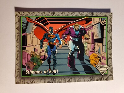 1993 DC Comics Skybox - The Return of Superman #62 Schemes of Evil! - NMT