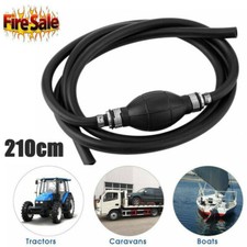 3/8'' Fuel Line Hose Outboard Primer Bulb For Johnson Mariner Mercury Oil Tube
