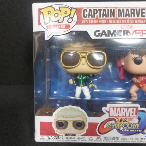 Funko POP! Games: Gamerverse -Captain Marvel Vs Chun-Li - Picture 2 of 9