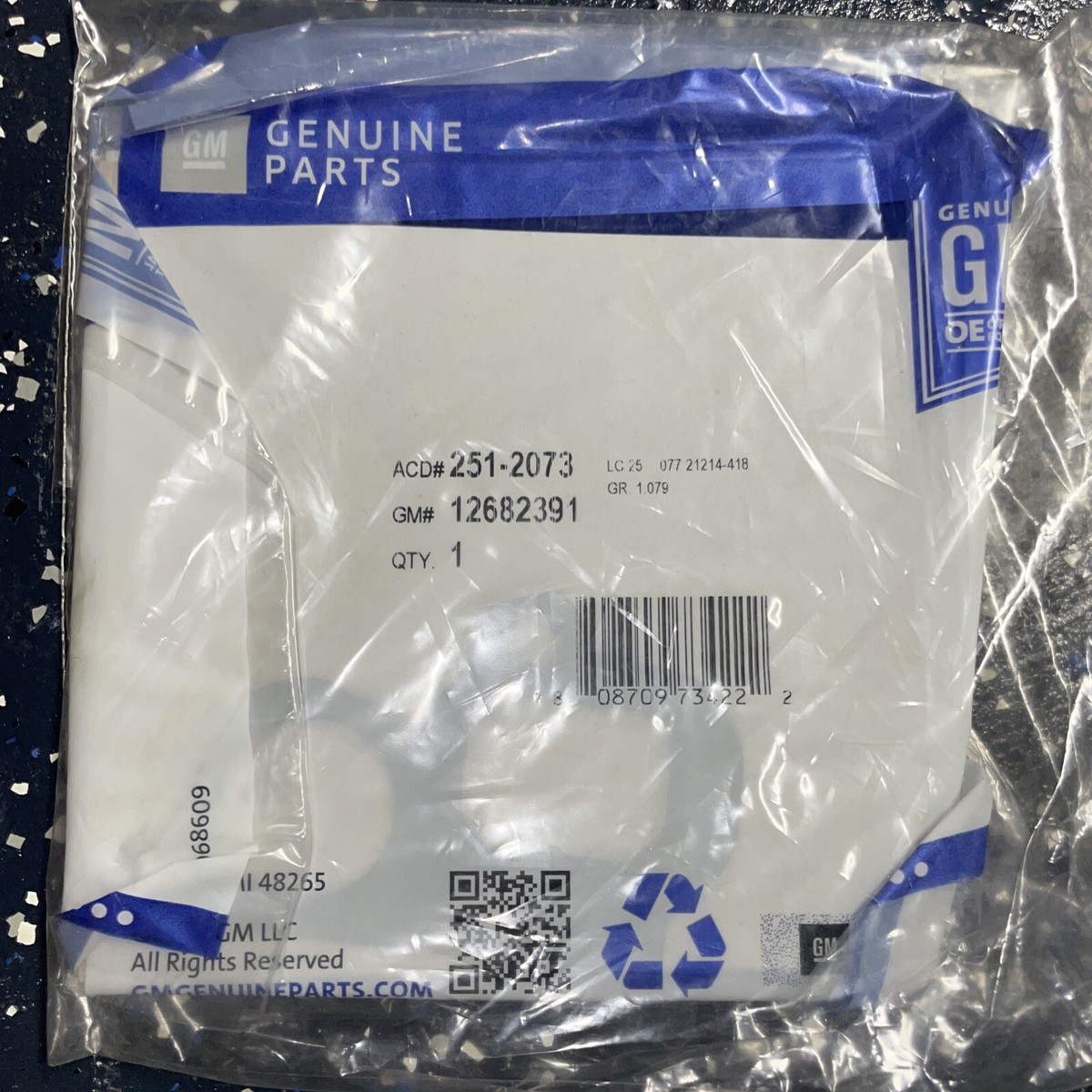 ACDelco Engine Water Pump Gasket x2 12682391 | eBay 