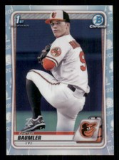 2020 Bowman Chrome Draft Refractors #BD117 Carter Baumler