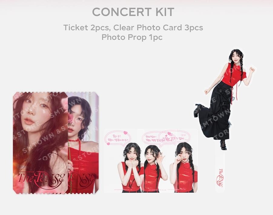 少女時代 テヨン TAEYEON Tense 特典 チェキ トレカ 3枚セット 少女