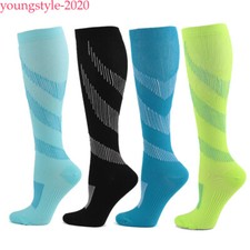 Compression Socks Stockings 20-30mmHg Men Women Support Graduated Calf Leg Sport