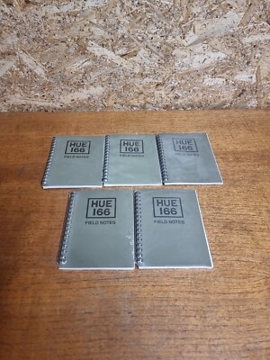 5 x Neu Original Serie Land Rover Heritage HUE166 kleines Notizbuch A6 Feldnotizen 