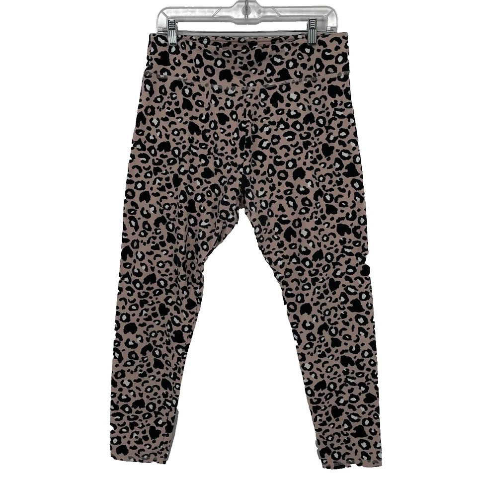 Womens Leggings Bundle Size XL Lot of 4 Forever 21 Eye Candy Geometric Yoga - Image 2 of 4