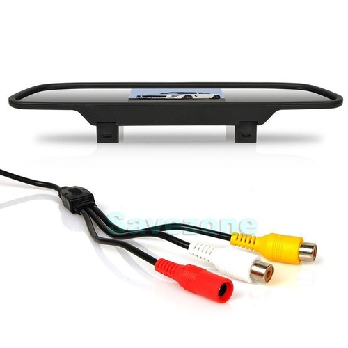Wireless Car Rear View Kit 7 IR LED Reversing Camera + 4.3 inch Mirror Monitor - Picture 4 of 9