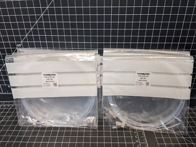 HAMILTON TUB 1/4-28'' UNF 240134 FEP TAP microlab 600 tubing 18ga fill dispense