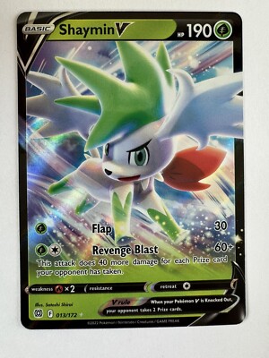 Shaymin V 013/172, Pokemon, Brilliant Stars, English
