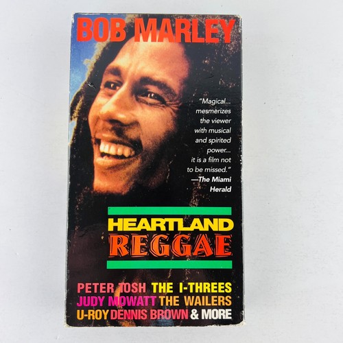 Bob Marley & The Wailers and Friends Heartland Reggae VHS The Definitive Reggae - Picture 2 of 3