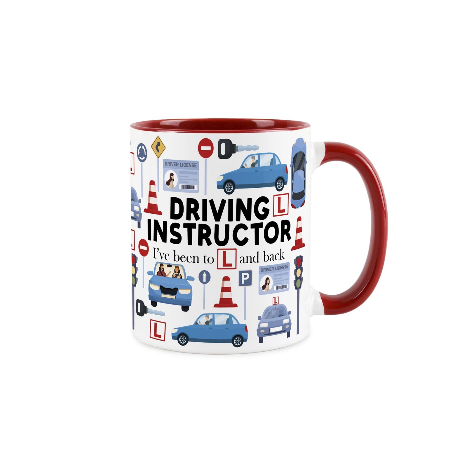 Driving Instructor Mug - Humourous Learner Driver Trades Funny Novelty Gift