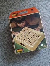 Vtg. Brio of Sweden Wooden Labrynth Game, 31804, Open Box