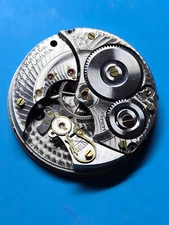 VINTAGE 16 SIZE 21 JEWEL ILLINOIS GRADE 806 MODEL 9 POCKET WATCH PARTS